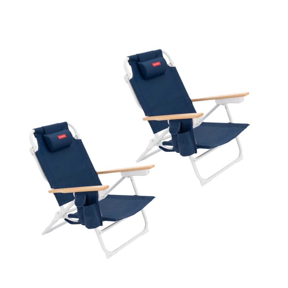 Lot 2 Chaises plage