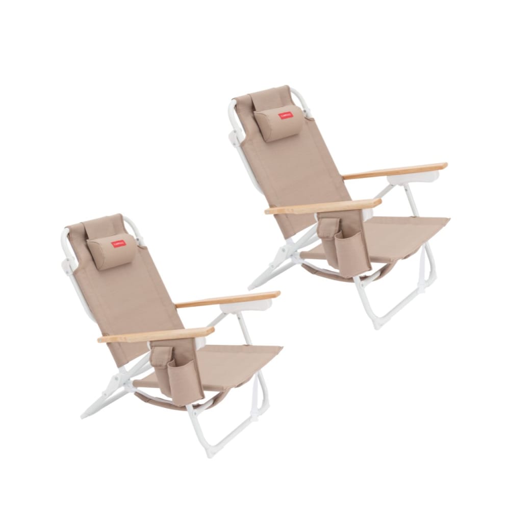 Lot 2 Chaises plage