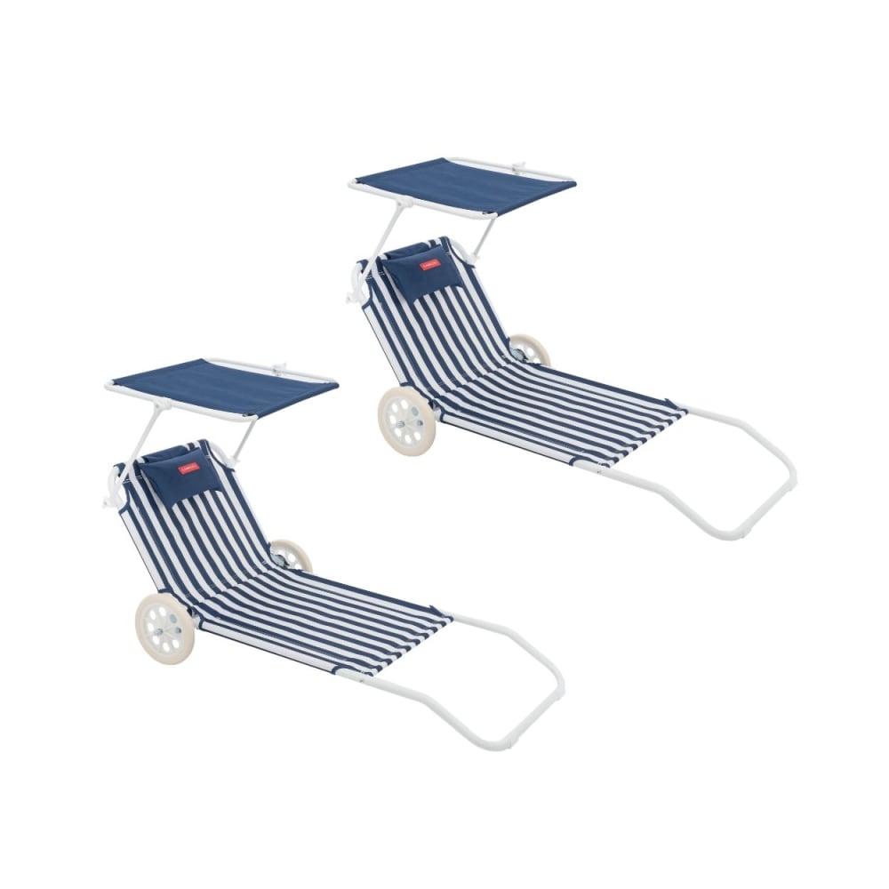 Lot 2 Chaises plage