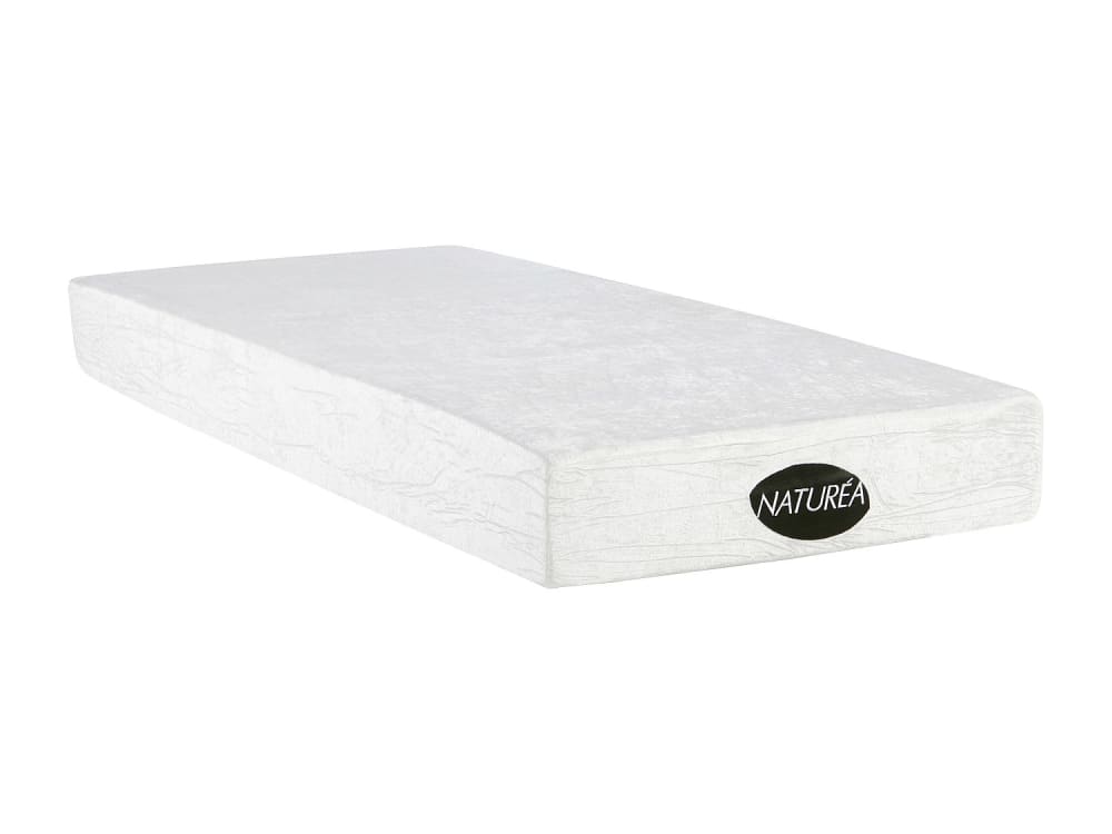 Matelas classique tissu bambou blanc 80 x 200