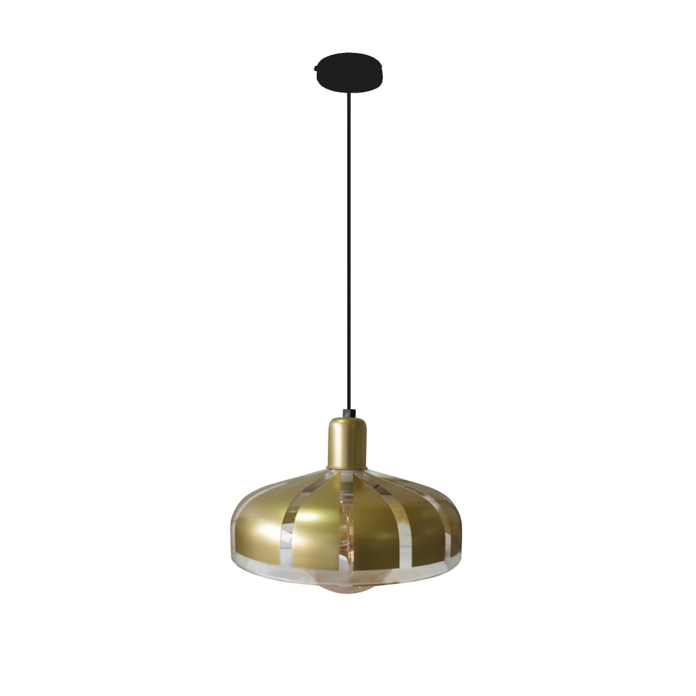 Suspension métal dôme or D29cm — vue 4