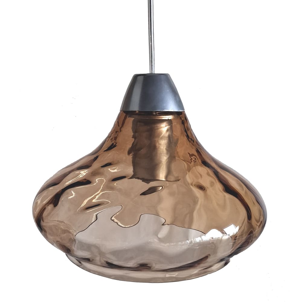 suspension métal cloche