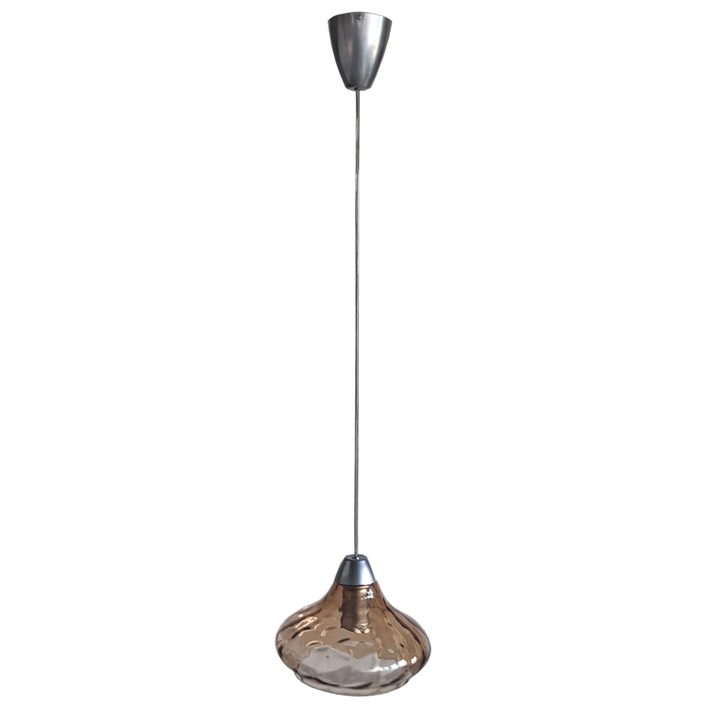 Suspension métal cloche aluminium D25cm — vue 4