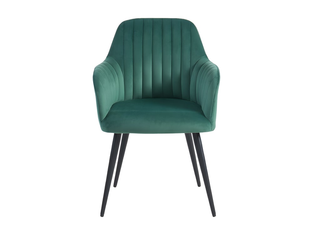 Lot de 2 chaises velours
