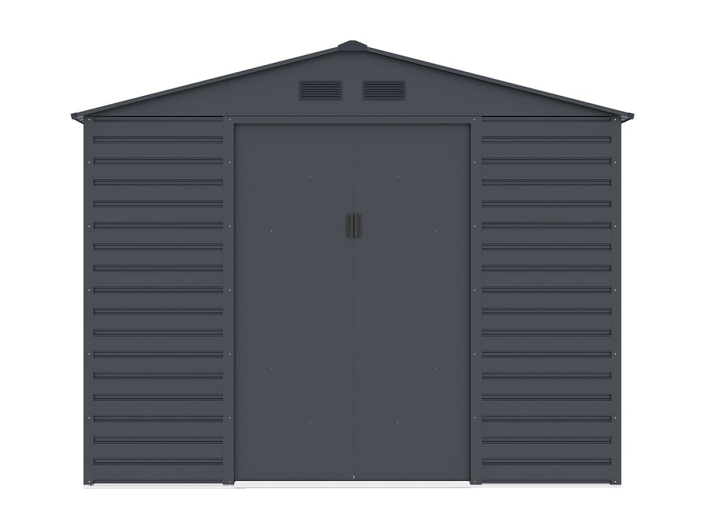 Cabane de jardin acier