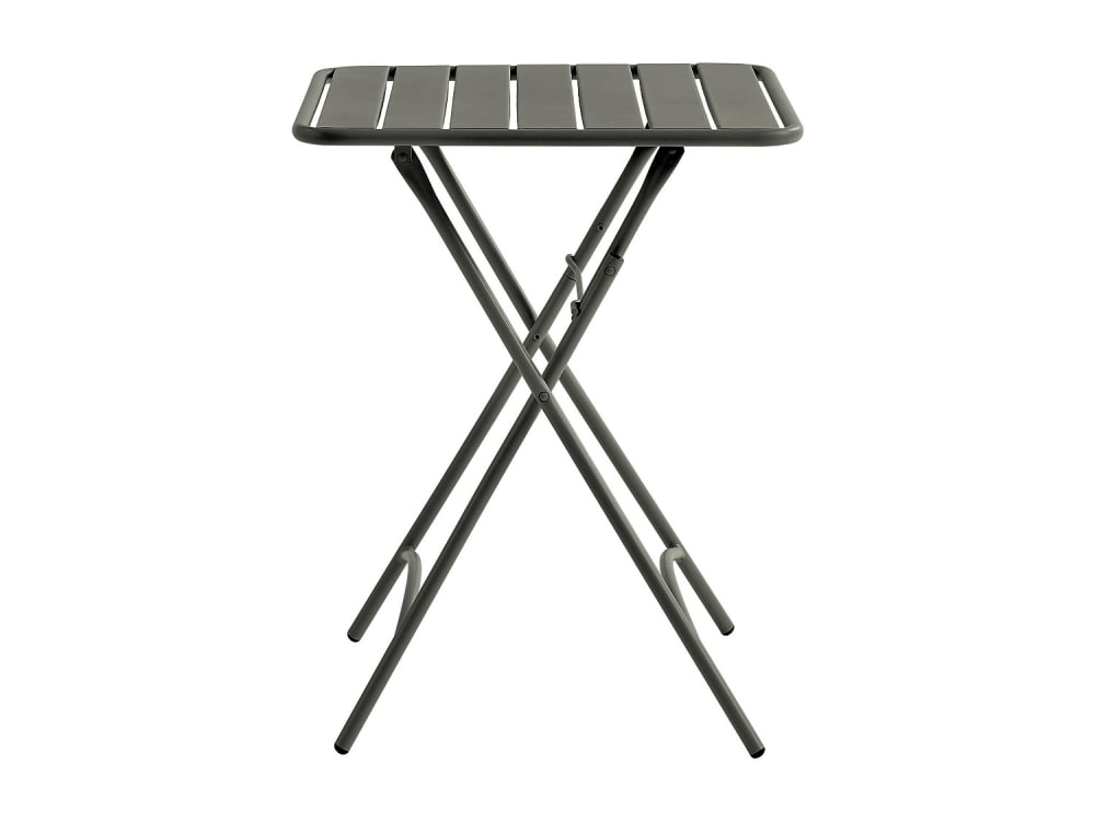 Mesa jardín acero gris antracita