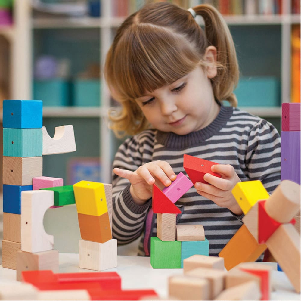 Mini Colour Set Mit 30 Magnetischen Holzteilen - Maisons Du Monde