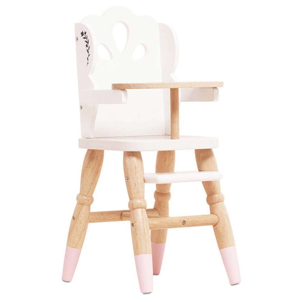 Le Toy Van Puppenhochstuhl WEISS HOLZ Kinder