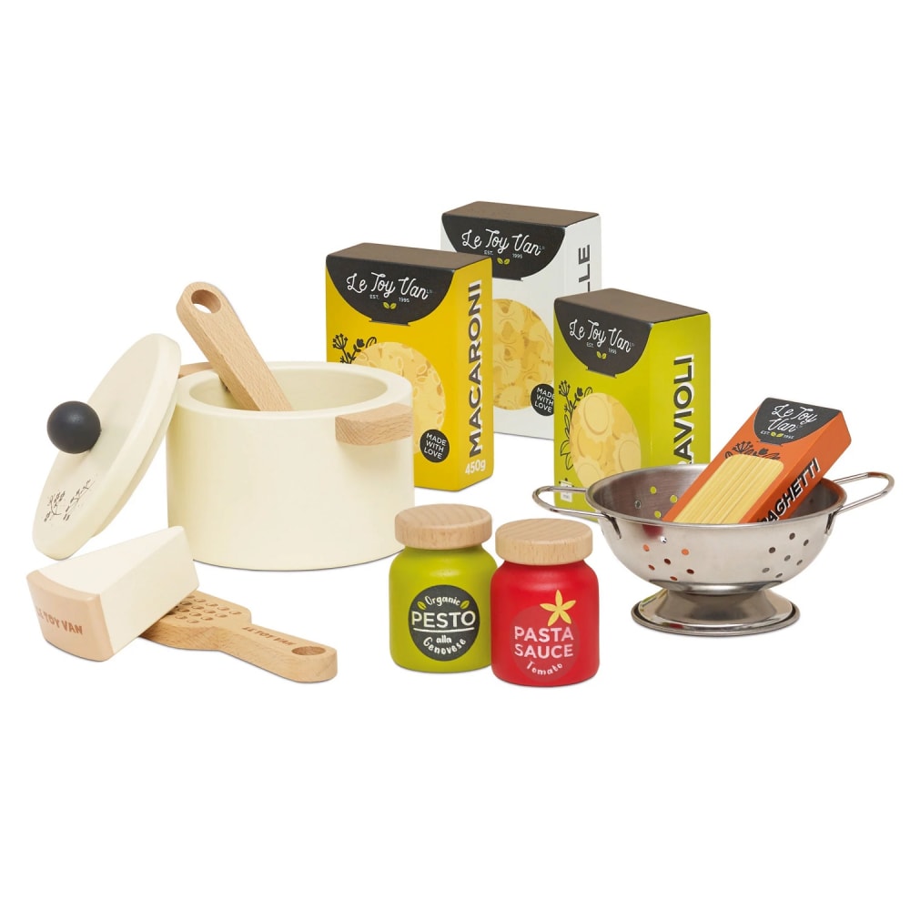 Le Toy Van Nudelset Bio WEISS HOLZ Kinder