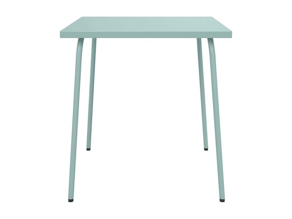 Table de jardin acier - vert amande