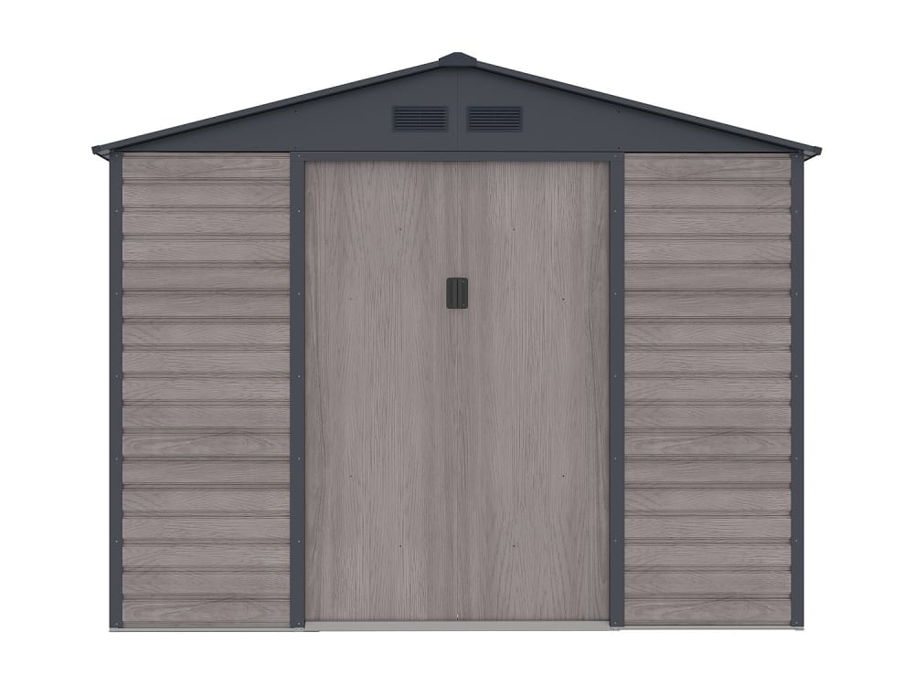 Cabane de jardin acier