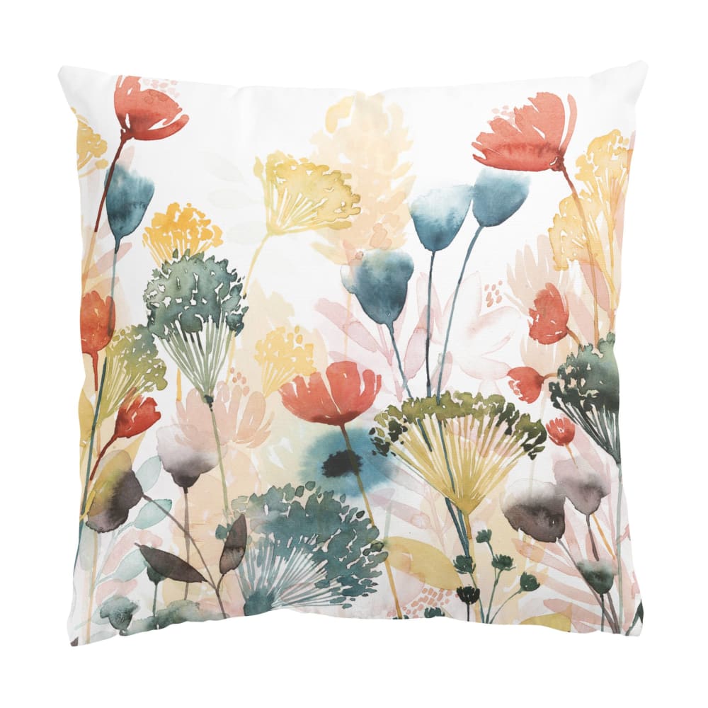 micasia Dekokissen Wildblumen im Sommer II aus Polyester, bunt 50 x 50 cm style classic chic Mehrfarbig Öko-Tex Zertifikat Stoff