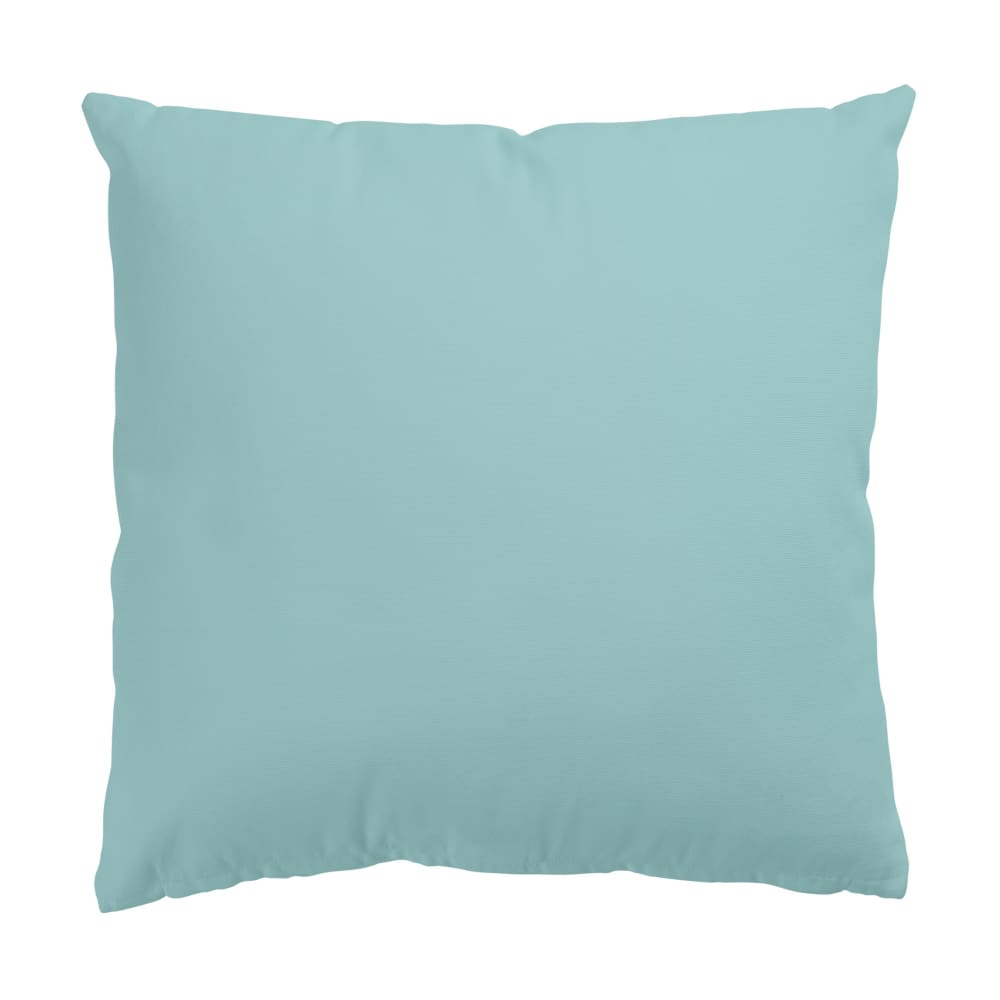micasia Dekokissen Pastelltürkis aus Polyester-Velours, türkis 50 x 50 cm style modern Blau Öko-Tex Zertifikat Samt
