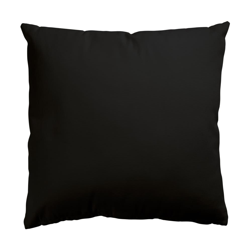 micasia Dekokissen Tiefschwarz aus Polyester-Velours, schwarz 50 x 50 cm style modern Öko-Tex Zertifikat - Samt