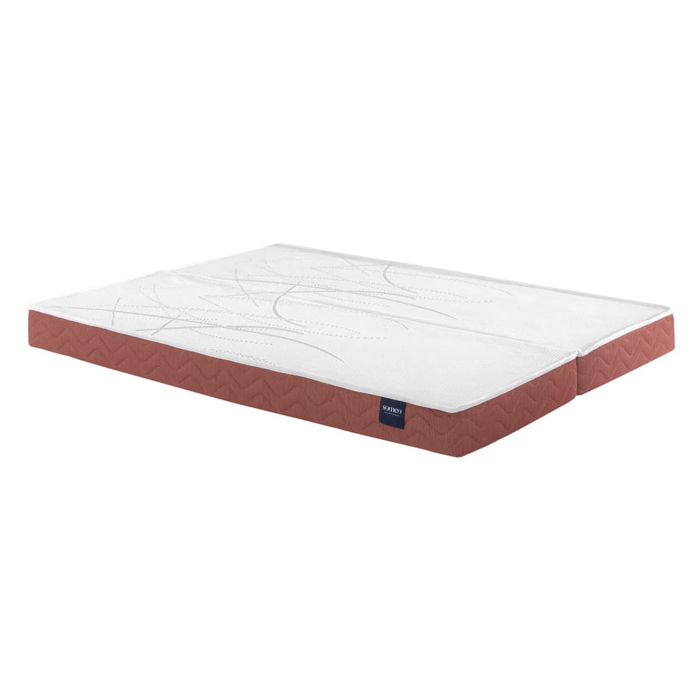 Matelas 100% latex clic-clac 16 cm 65+65x190