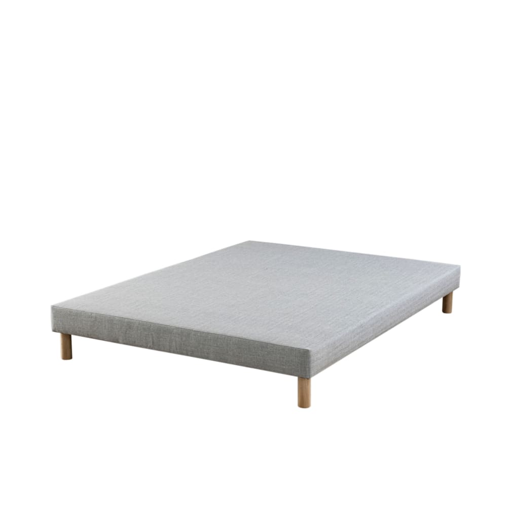 Sommier tapissier à lattes recouvertes 13 cm 140x190 cm