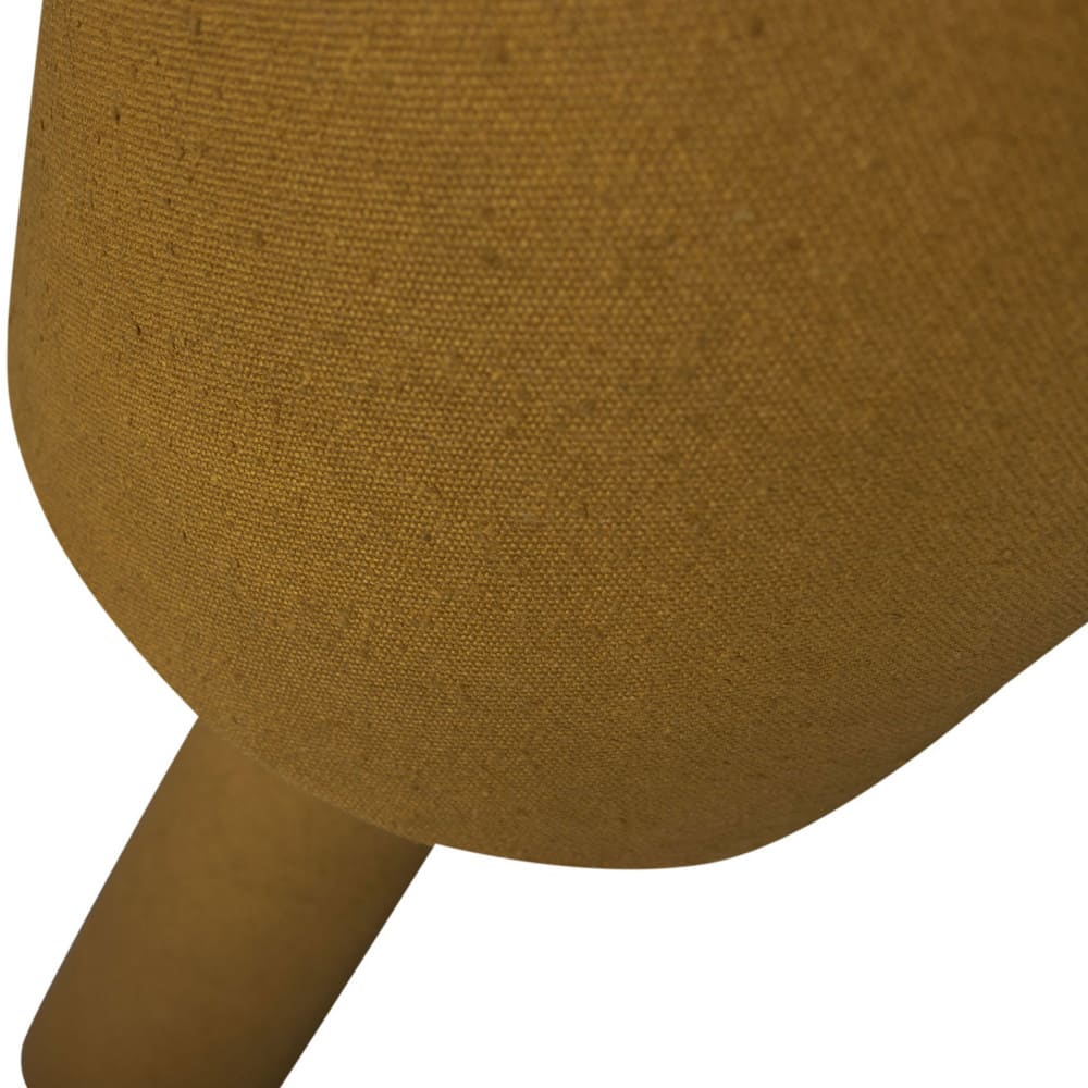 Lampadaire en tissu bouclette h187cm - marron — vue 4