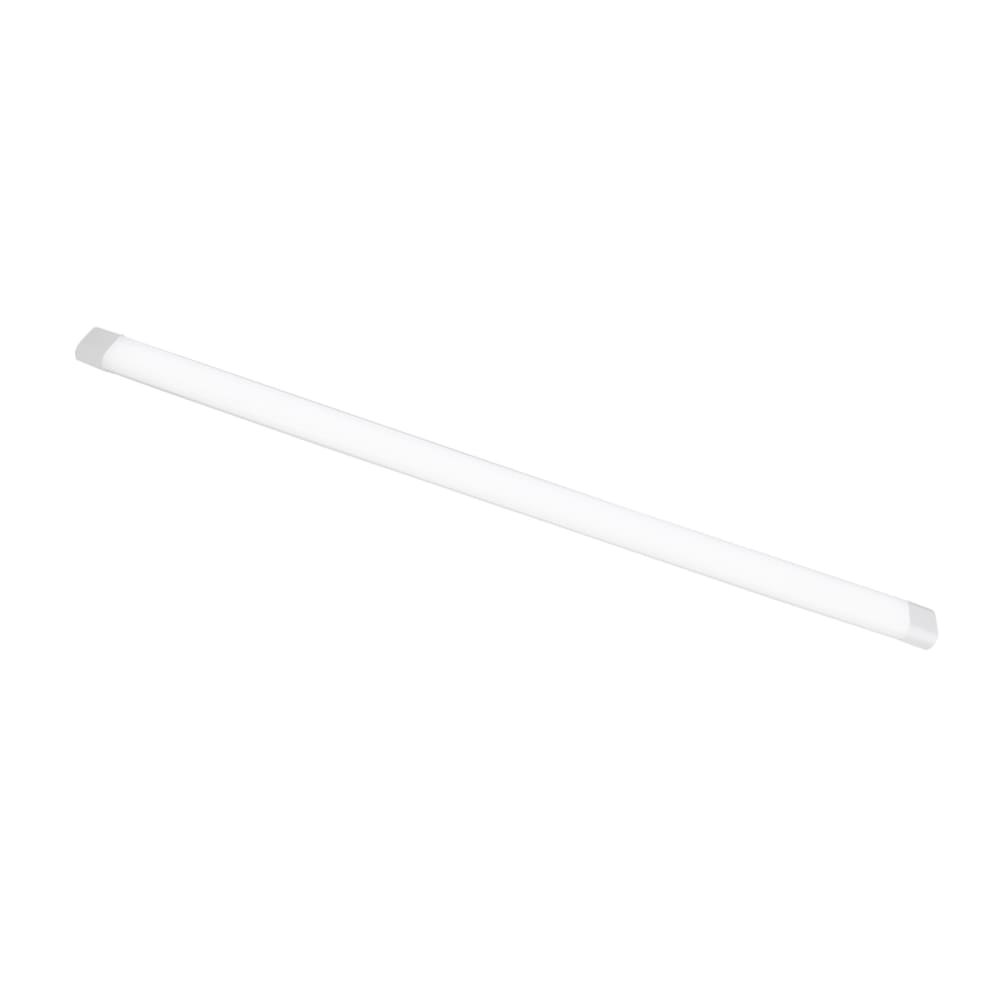 Pack 10 luminaires LED linéaires plastique blanc 120 cm 36W 6000K