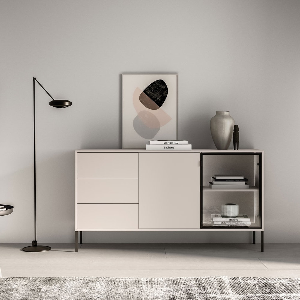 Sideboard Barnee Kaschmir 160x40x86cm - Maisons Du Monde
