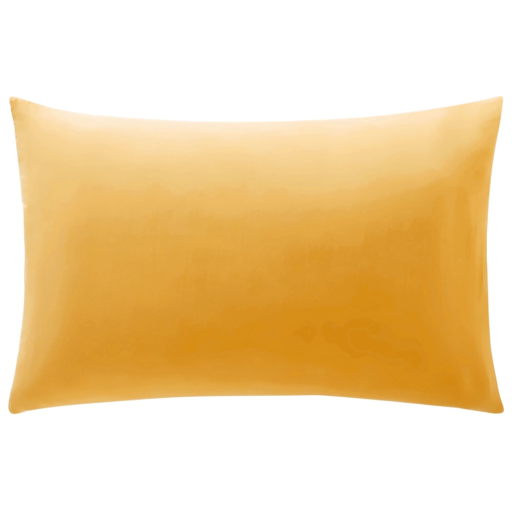 Taie sac en coton jaune maïs 50x70cm