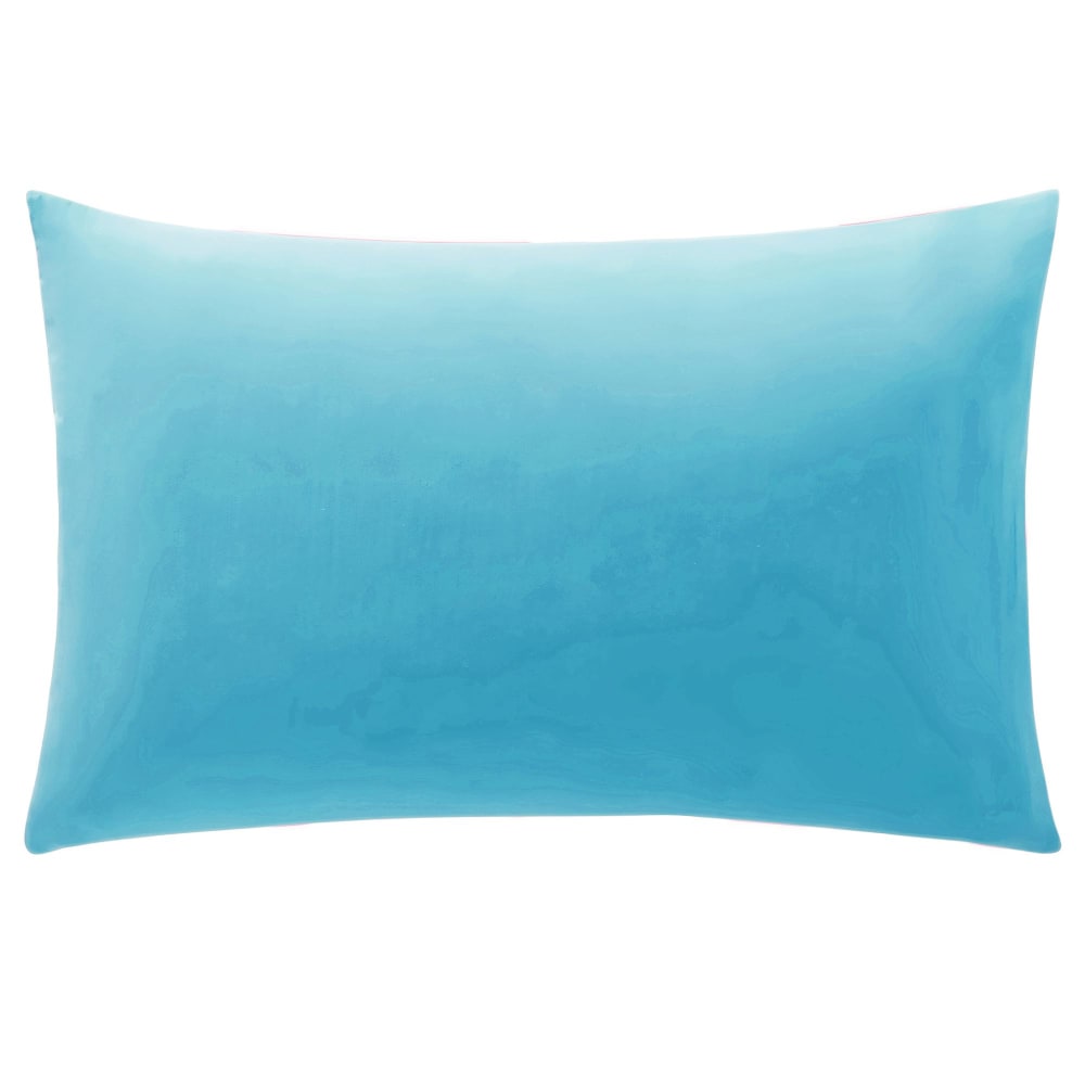 Taie sac en coton bleu nuage 50x70cm