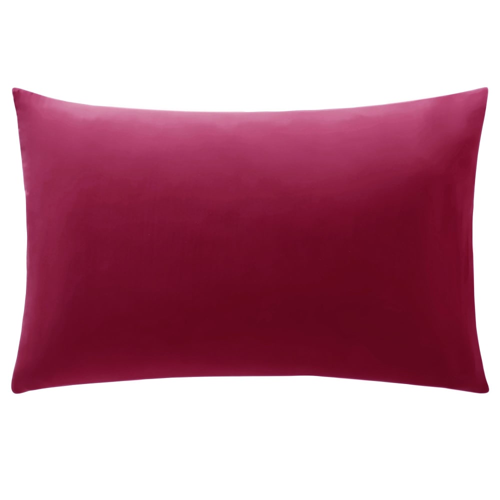 Taie sac en coton rose indien 50x70cm