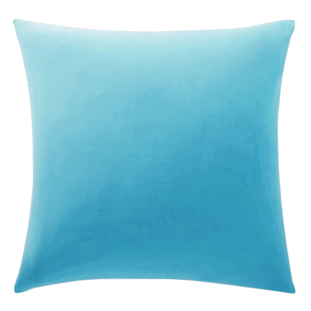 Taie sac en coton bleu nuage 63x63cm