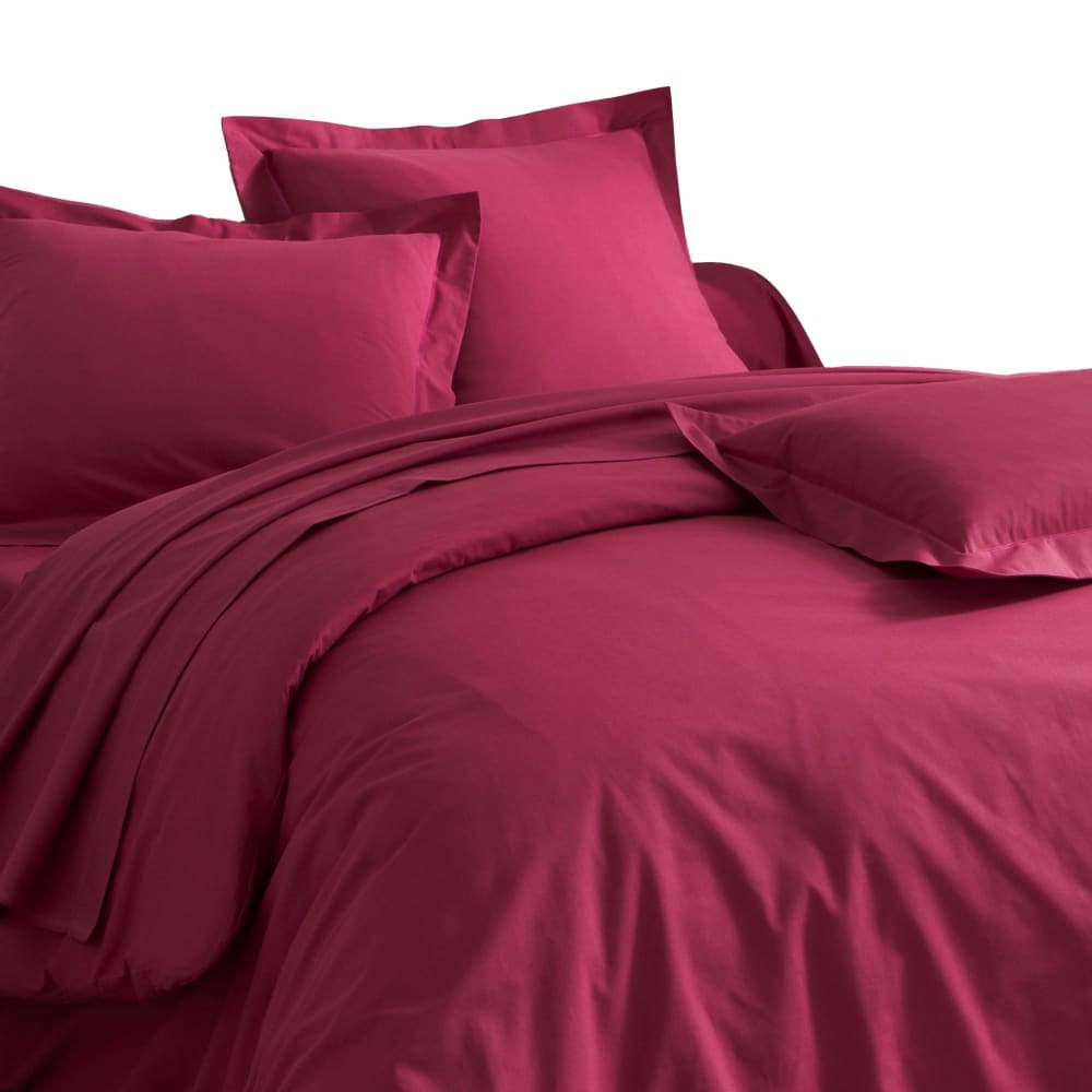 Housse de couette en coton rose indien 140x200cm — vue 4
