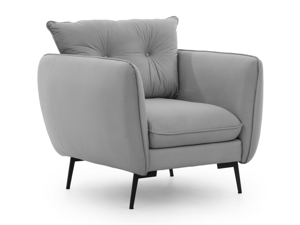 fauteuil en tissu velours