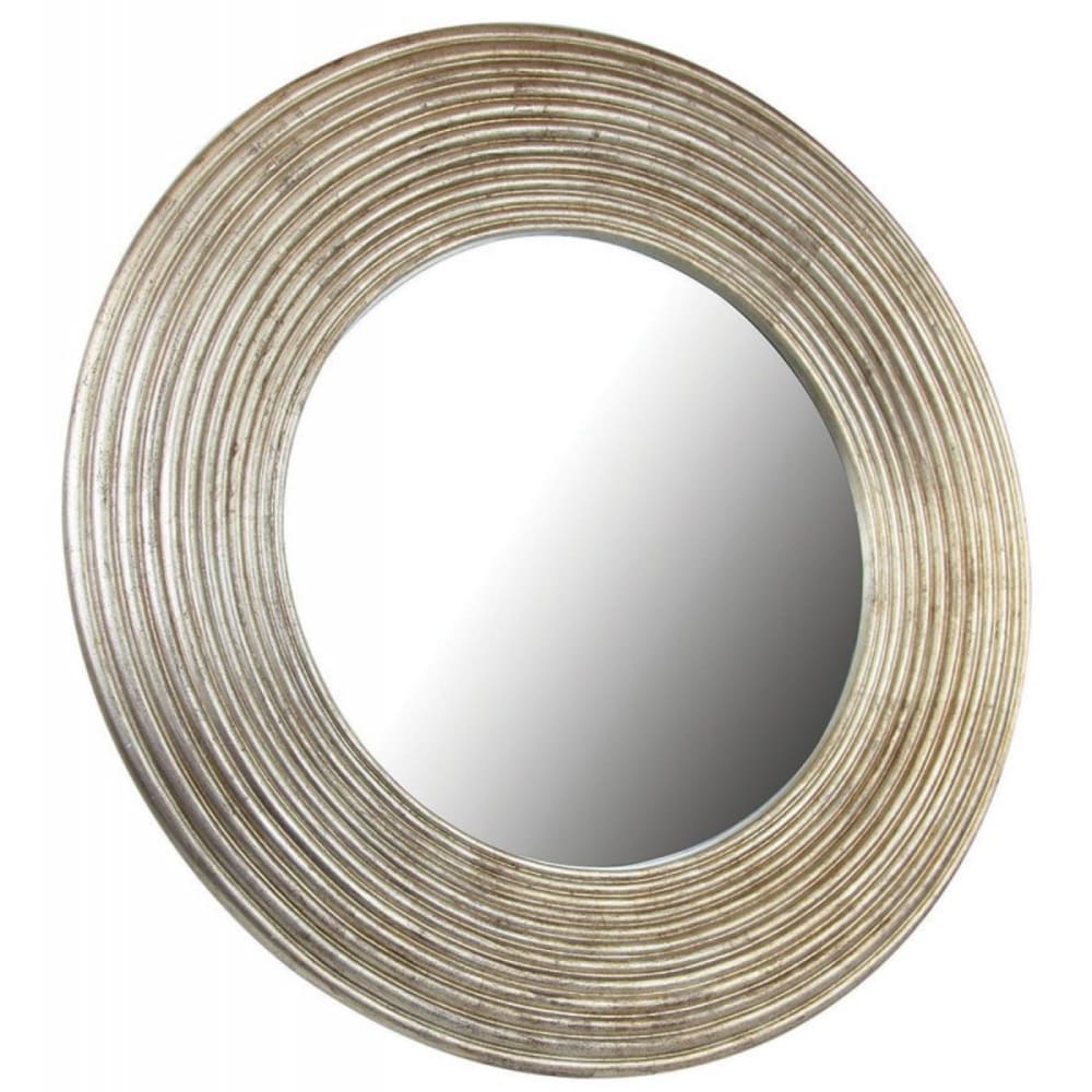 Miroir rond mordoré d90 en verre