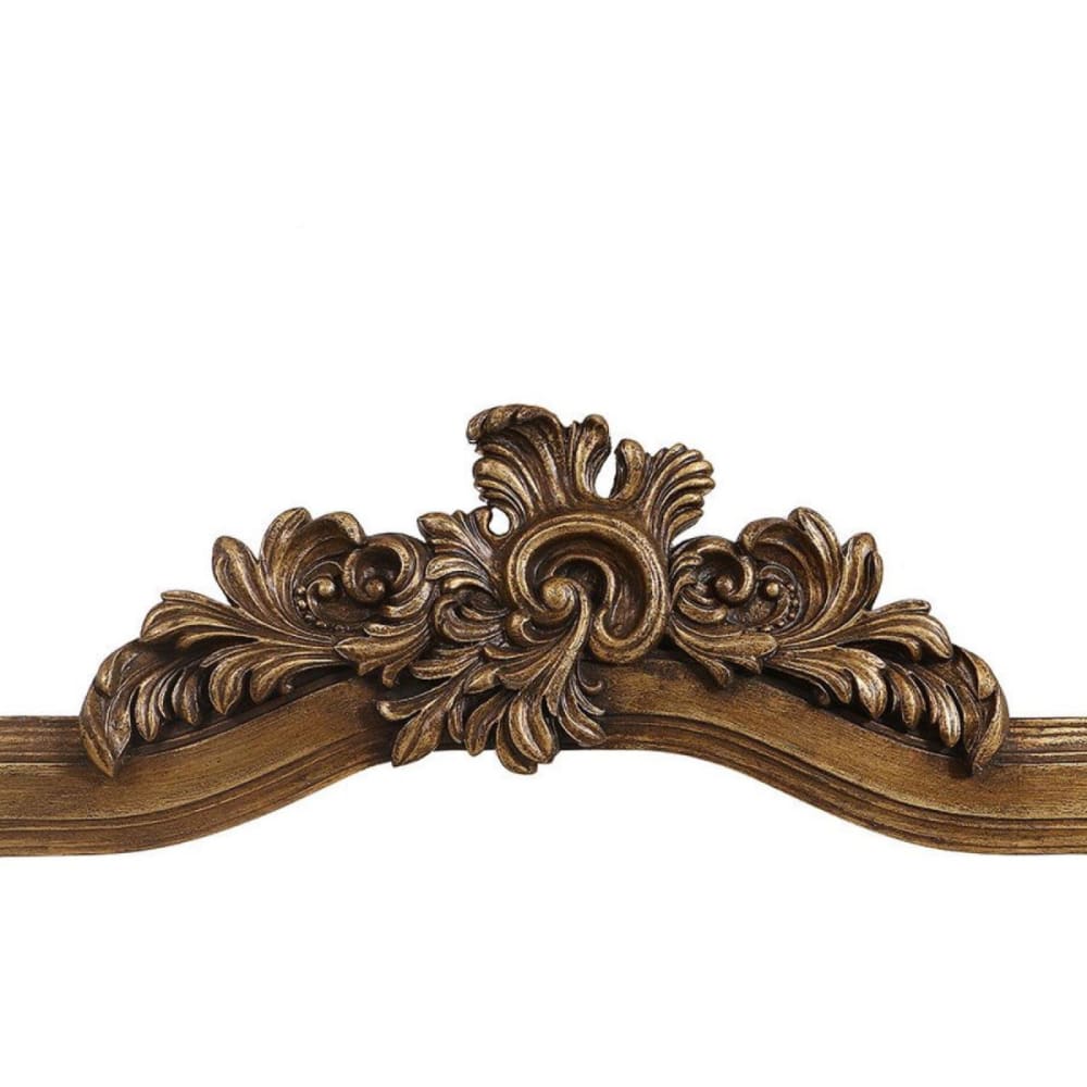 Miroir baroque en bois or