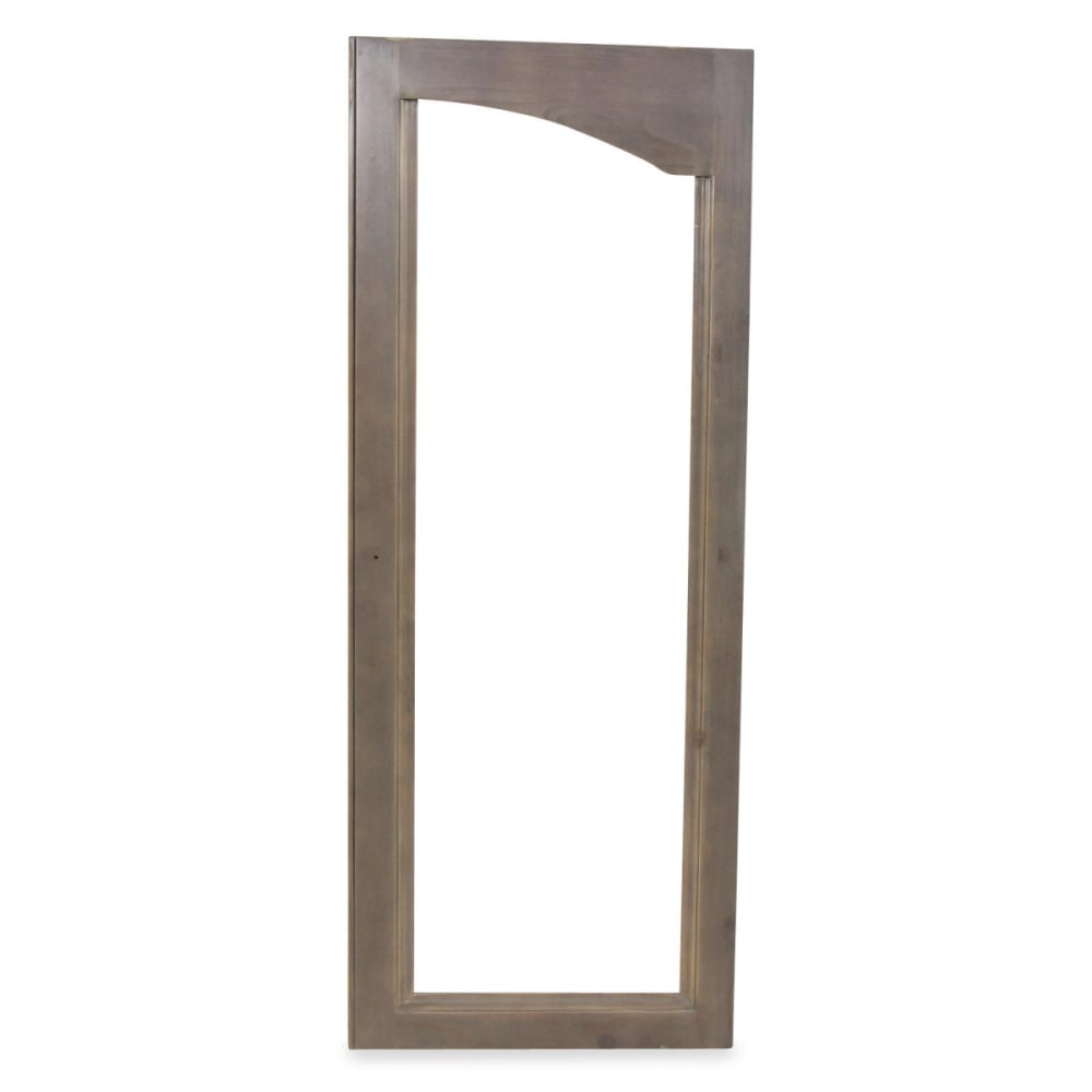 Porte haute de bibliothèque l100 (paire) en bois marron