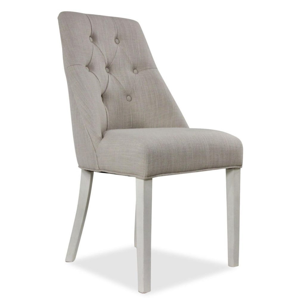 chaise en bois gris