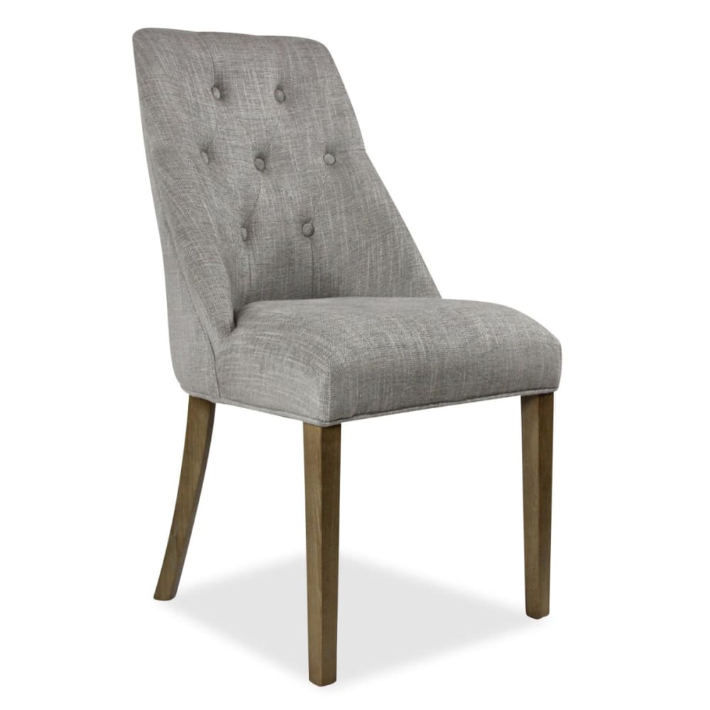 chaise en bois gris