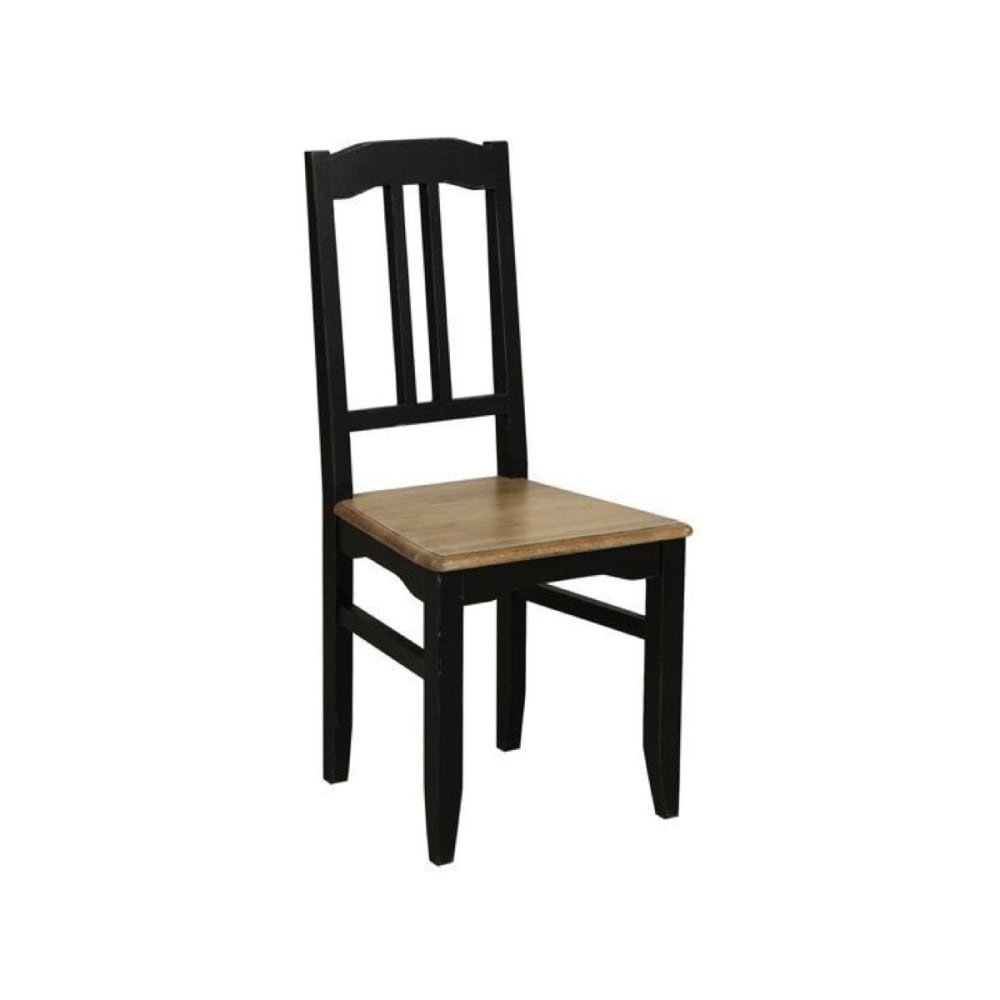 Lot de 2 chaises en bois