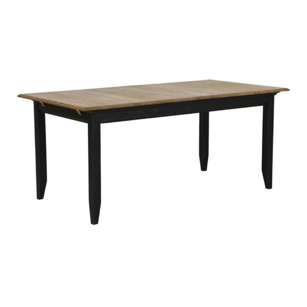 Table rectangulaire extensible