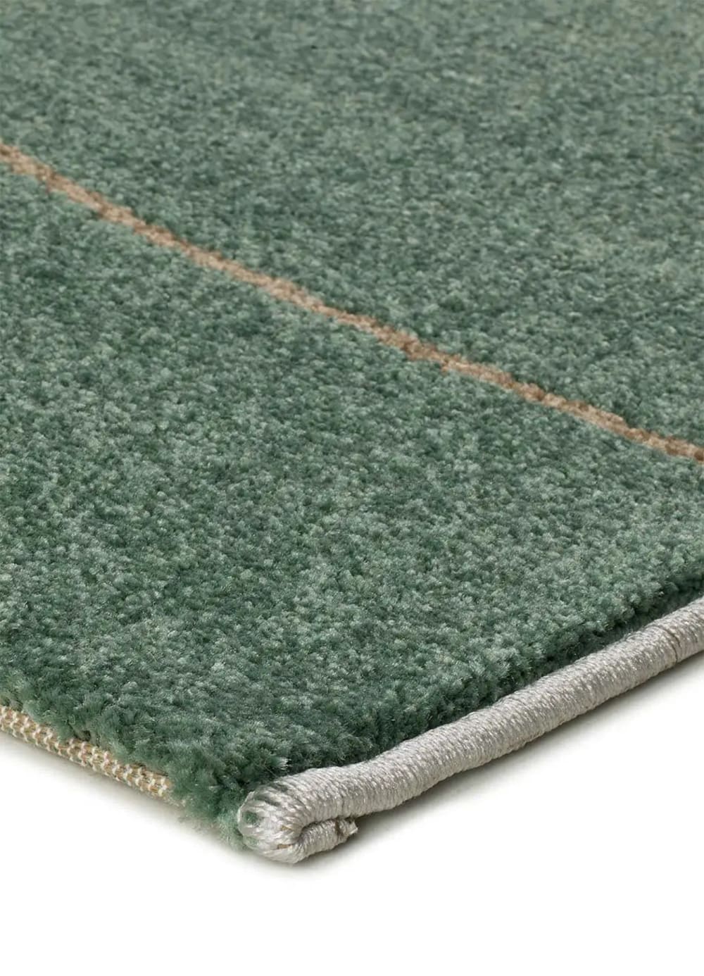 Tapis abstrait vert/beige 160x230 cm — vue 4