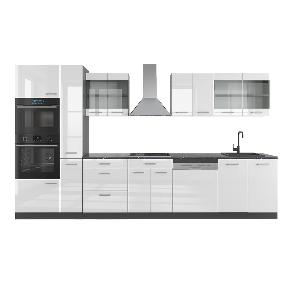 Cuisine avec armoire - haute