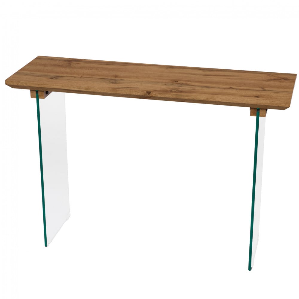 Console Davis 120x40x80 cm marron en bois