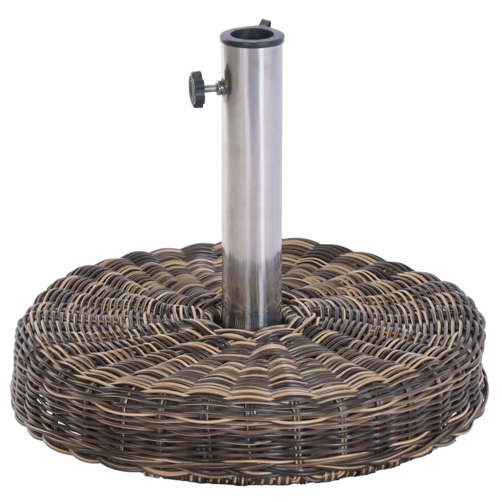 Pied de parasol en rotin 46x46x36 cm
