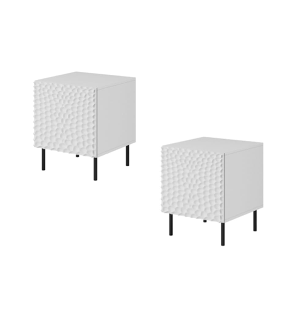 Lot de deux tables de