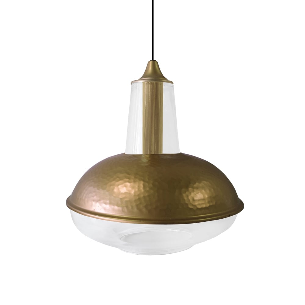 Suspension métal  cable - bronze