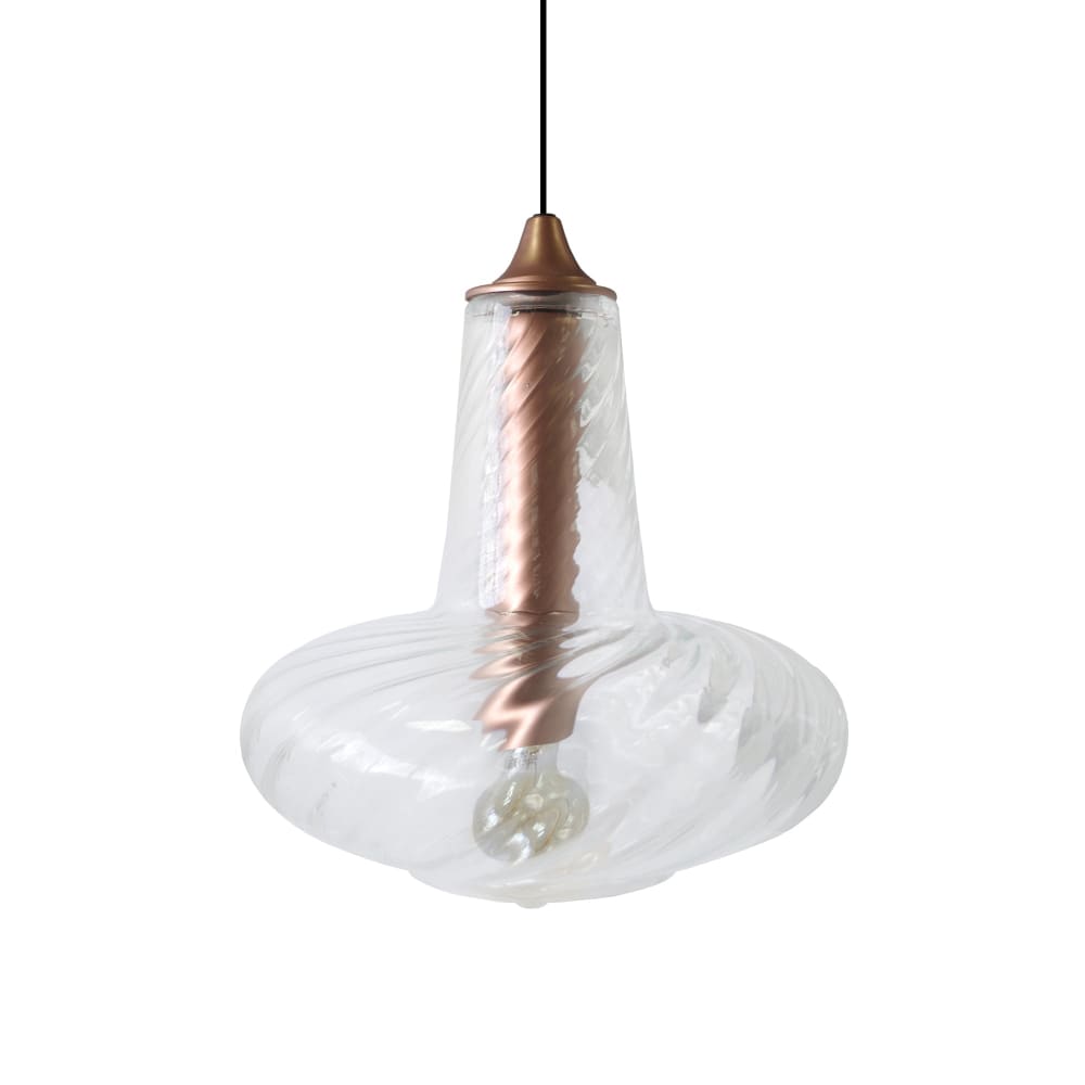 Suspension métal carafe - cuivre