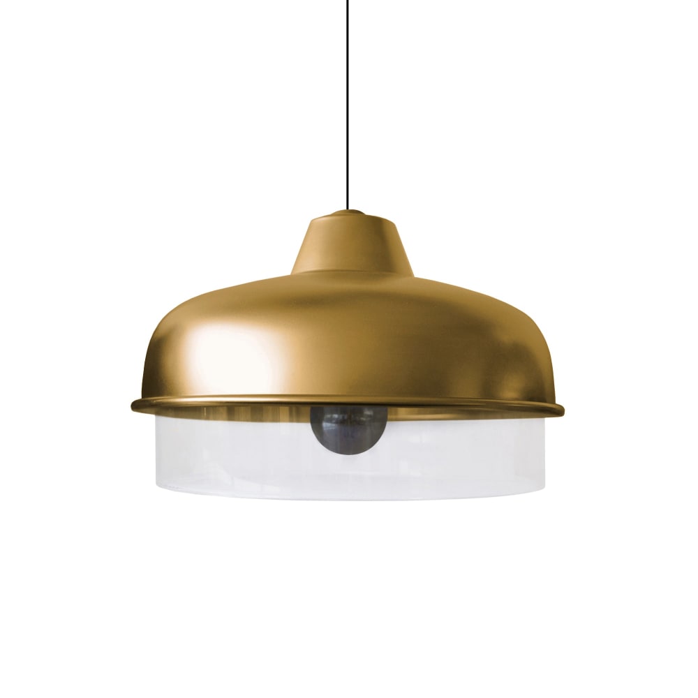 Suspension métal  cable - bronze