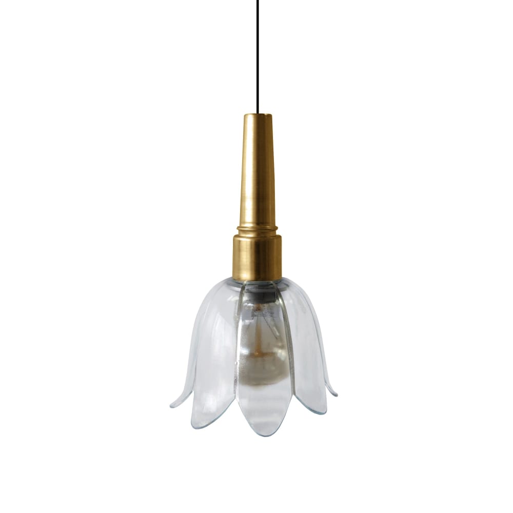 Suspension métal  cable - bronze