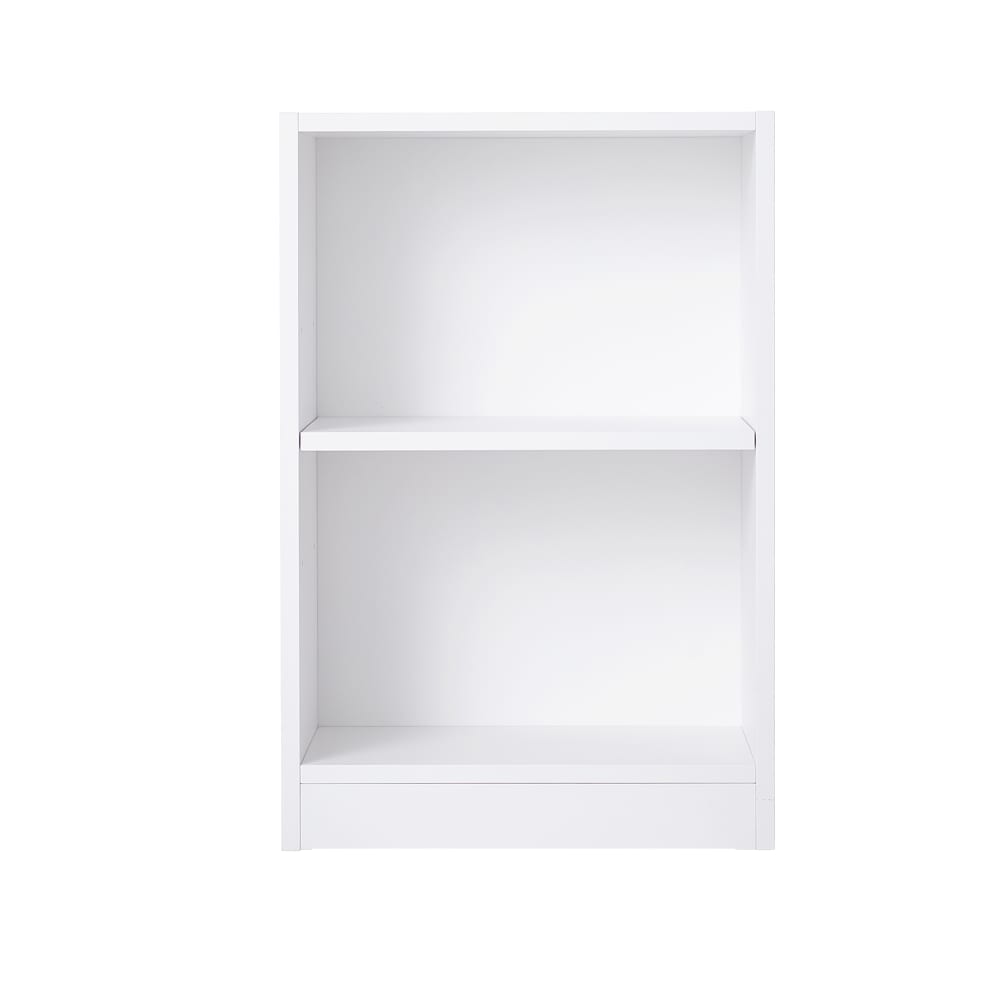 Table de chevet panneau avec compartiments ouverts blanc Table de chevet panneau avec compartiments ouverts blanc
