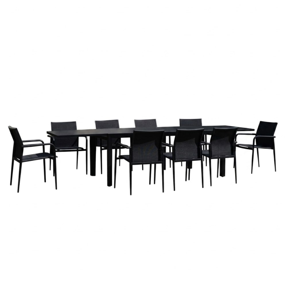 Ensemble de jardin en - plateau verre
