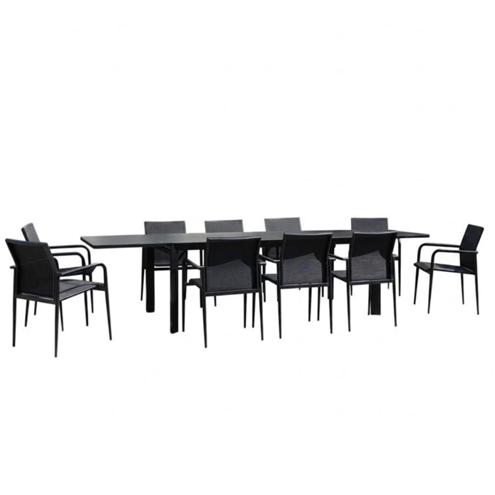 Ensemble de jardin en - plateau verre