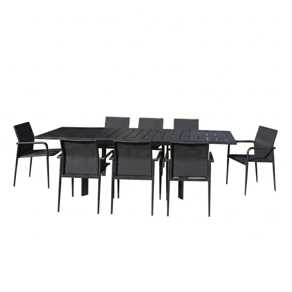Ensemble de jardin en - plateau verre