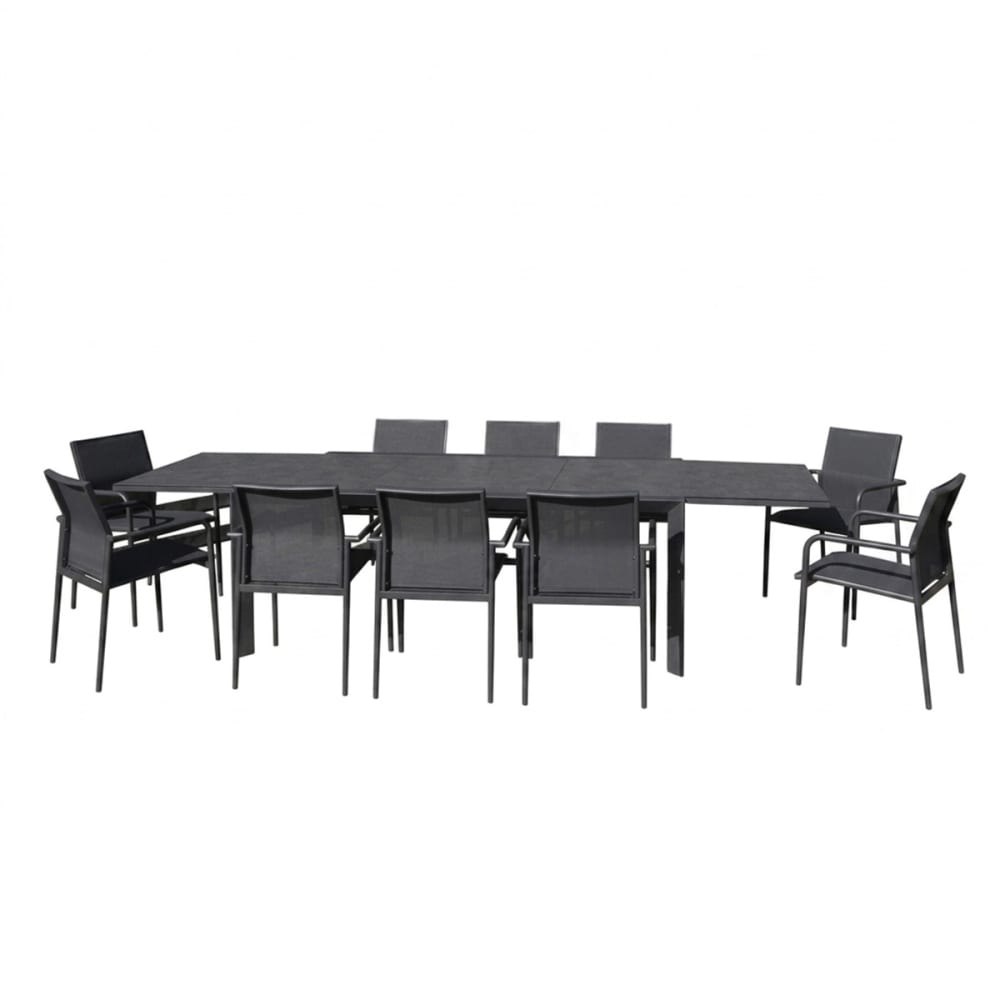 ensemble de jardin en - gris